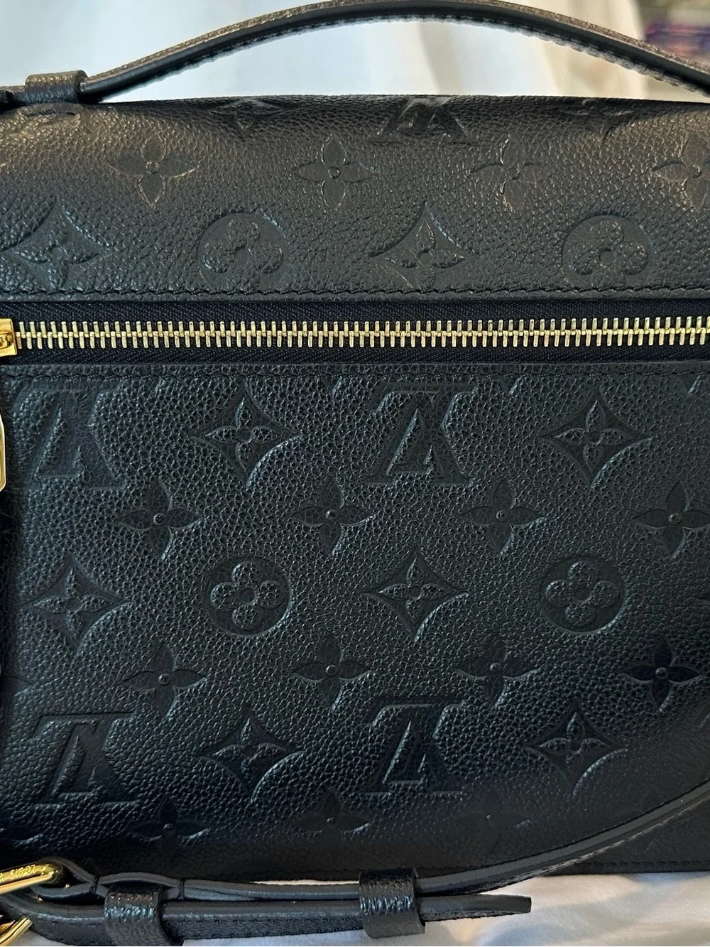 Louis Vuitton sleek black